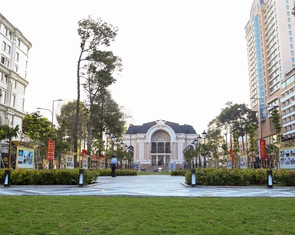 Khánh thành công viên trước Nhà hát TP.HCM, khai mạc ảnh mừng Quốc khánh