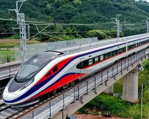 Lào khai trương tuyến đường sắt tốc độ cao đầu tiên