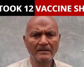 Cụ ông tiêm 12 mũi vắc xin COVID-19 bị bắt