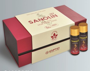 Sanolin - thực phẩm chứa hàm lượng saponin chiết xuất từ sâm Ngọc Linh