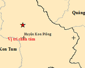 12 trận động đất liên tiếp ở Kon Plông, Kon Tum