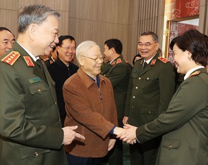 Tổng bí thư Nguyễn Phú Trọng: Đảng ủy Công an Trung ương để lại nhiều dấu ấn nổi bật