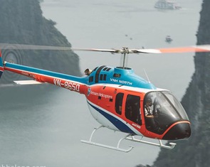 Rơi máy bay trực thăng chở khách ngắm vịnh Hạ Long, 5 người gặp nạn