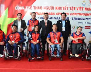 Đại sứ quán Việt Nam chúc mừng các VĐV tại Para Games 12