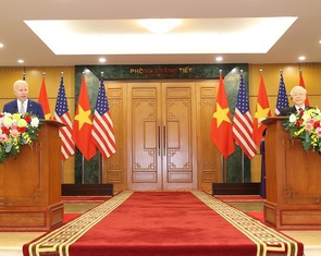 Nội dung cuộc họp báo của Tổng bí thư Nguyễn Phú Trọng và Tổng thống Joe Biden