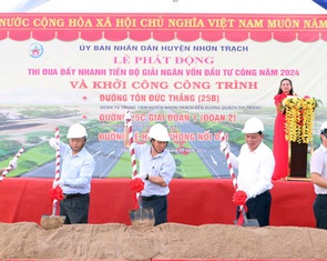 Đồng Nai khởi công dự án giao thông ngàn tỉ kết nối sân bay Long Thành