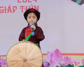 Hội Lim khai hội, liền chị nhí 5 tuổi hát quan họ gây sốt