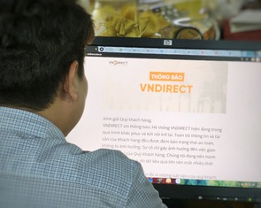 HOSE ngắt kết nối giao dịch với VNDirect