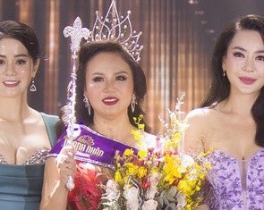 Lại thêm Hoa hậu Doanh nhân siêu quốc gia, Nguyễn Tấn Thanh Tuyền đội vương miện