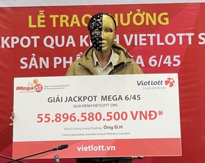 Vé Vietlott trúng hơn 7,6 tỉ đồng được bán ra ở quận 8, TP.HCM