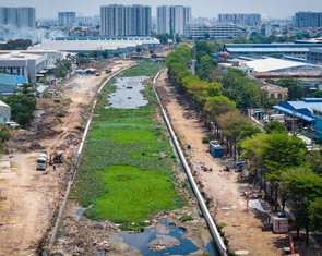 Sau 'tối hậu thư', Thuận An cam kết đúng tiến độ gói thầu  cải tạo kênh Tham Lương - Bến Cát