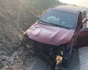 Mặt đường cao tốc Cam Lộ - La Sơn nóng đến 63 độ, cảnh báo tình huống xe gặp tai nạn do nổ lốp