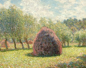Tranh Meules a Giverny của Monet bán được 35 triệu USD