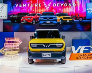 VinFast VF 3 chốt giá từ 235 triệu đồng, chạy 210km/sạc