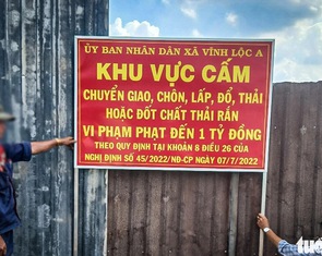 Bình Chánh có tổ tuần tra 'bắt' xả rác bậy