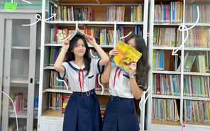 Teen THCS Kim Đồng học trường mới vui phơi phới