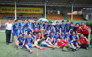 Trường THPT Nguyễn Thị Diệu vô địch bóng đá Hội khỏe Phù Đổng quận 3
