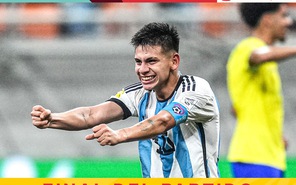Echeverri tỏa sáng, Argentina đánh bại Brazil tại World Cup U17