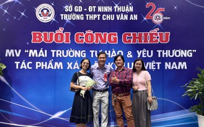 Trường THPT Chu Văn An công chiếu MV đạt kỷ lục Việt Nam