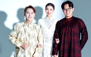 Cậu bạn gen Z Kiên Giang thiết kế trang phục dân tộc cho Phương Nhi đi thi quốc tế