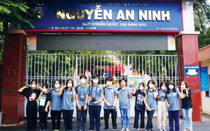 3.127 học sinh Trường THCS Nguyễn An Ninh ‘flex’ gì về trường?