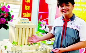 Ghé thăm không gian văn hóa Hồ Chí Minh của teen THCS Nguyễn Hữu Thọ