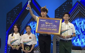 Nam sinh Hà Nội giành vòng nguyệt quế cuộc thi tuần Đường lên đỉnh Olympia