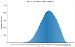 Phổ điểm các môn thi tốt nghiệp THPT theo khối thi