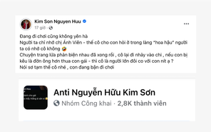 Vận động viên Nguyễn Hữu Kim Sơn bị lập group anti