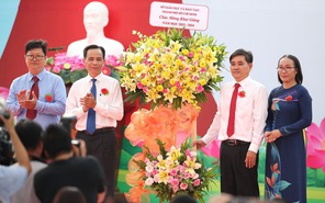 Thầy trò Trung tâm GDNN - GDTX quận Phú Nhuận mừng “nhà mới”