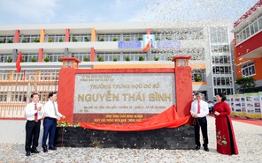 Khánh thành Trường THCS Nguyễn Thái Bình - ngôi trường cấp 2 đẹp nhất quận 6