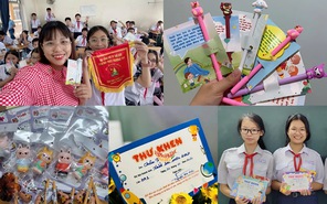 Dễ thương những món quà khen thưởng cô giáo tặng học trò