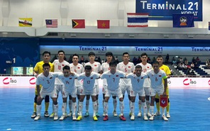 Futsal Việt Nam thắng đậm 14-0 trước Brunei