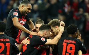 Tin tức thể thao sáng 24-2: Leverkusen bỏ xa Bayern Munich 11 điểm