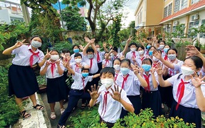 Trường THCS Phan Bội Châu sáng tạo trong phong trào Đội