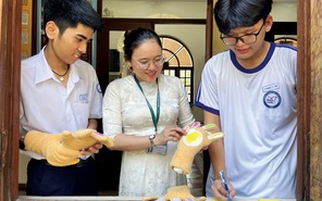 Teen THPT Marie Curie với dự án 'đi tìm đà điểu'