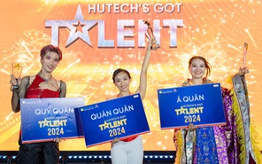 Nữ sinh múa nghệ thuật xuất sắc giành ngôi vị quán quân HUTECH's Got Talent 2024