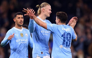 Haaland lập công, Man City nhẹ nhàng đi tiếp