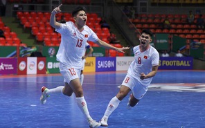 Đánh bại tuyển Trung Quốc, tuyển futsal Việt Nam tạm dẫn đầu bảng A