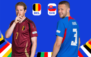 Đội hình xuất phát chính thức tuyển Bỉ gặp Slovakia tại Euro 2024