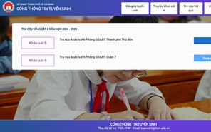 Ngày 23-6, Trường THCS Nguyễn Hữu Thọ công bố kết quả khảo sát năng lực