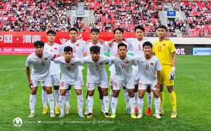 U19 Việt Nam thua U19 Trung Quốc tại giải giao hữu