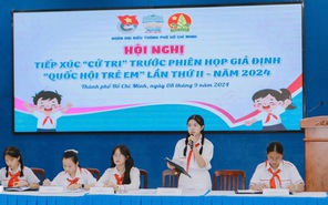 Hôm nay 27-9, bắt đầu hoạt động trong khuôn khổ phiên họp giả định Quốc hội trẻ em năm 2024