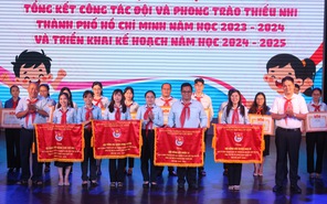 Hội đồng Đội TP.HCM tổng kết công tác Đội và phong trào thiếu nhi năm học 2023 - 2024