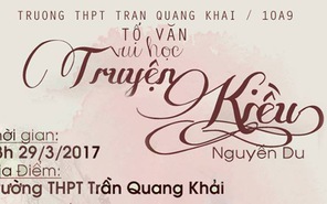 Teen THPT Trần Quang Khải (Q.11) "bày đủ trò" để học truyện Kiều