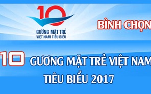 20 gương mặt đề cử giải Gương mặt trẻ Việt Nam tiêu biểu 2017 đã lộ diện