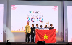 Sinh viên ĐH Khoa học Tự nhiên TP.HCM đoạt giải tại cuộc thi Robotics quốc tế WRO 2018