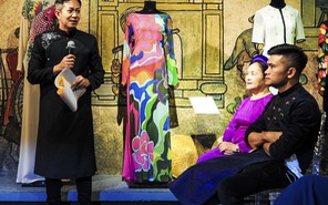 Lưu truyền văn hóa Việt từ chất liệu của tà Áo dài