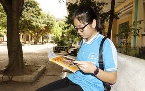Học sinh trường THCS Lý Tự Trọng (Trà Vinh) hào hứng tham gia Đại sứ văn hóa đọc 2019