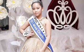 Bella Vũ Huyền Diệu nhận giải thưởng Hoa hậu nhí thanh lịch